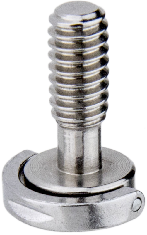 Kupo KS-184 Stainless Steel Flat Head Shaft D Ring 1/4"""" Screws(21mm) - 4
