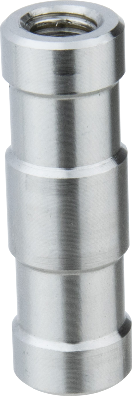 Kupo KS-186 Stainless Steel Round Baby Stud 3/8""""-16F & 3/8""""-16F