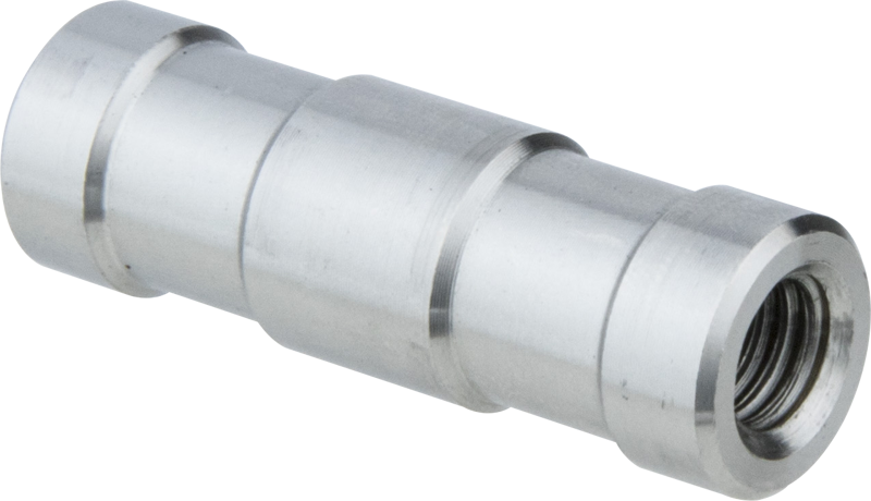 Kupo KS-186 Stainless Steel Round Baby Stud 3/8""""-16F & 3/8""""-16F - 2