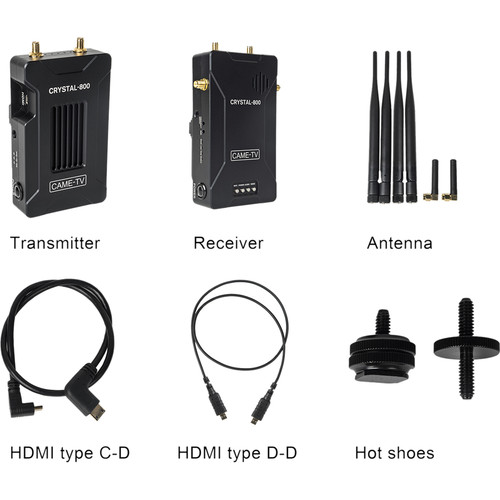 CAME-TV Wireless HD Video Kit Crystal 800m - 5