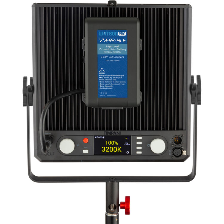 Luxli Timpani 1x1 RGBAW LED Light 120w - 6