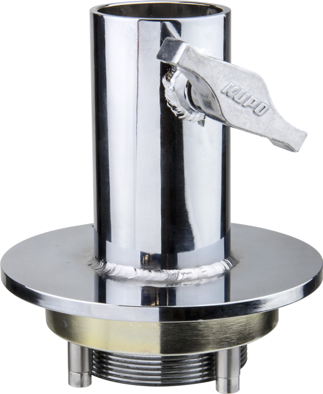 Kupo KS-260 Mitchell Round Mounting Plate & Receiver For 1-1/2"""" Schedule – för filmskapare