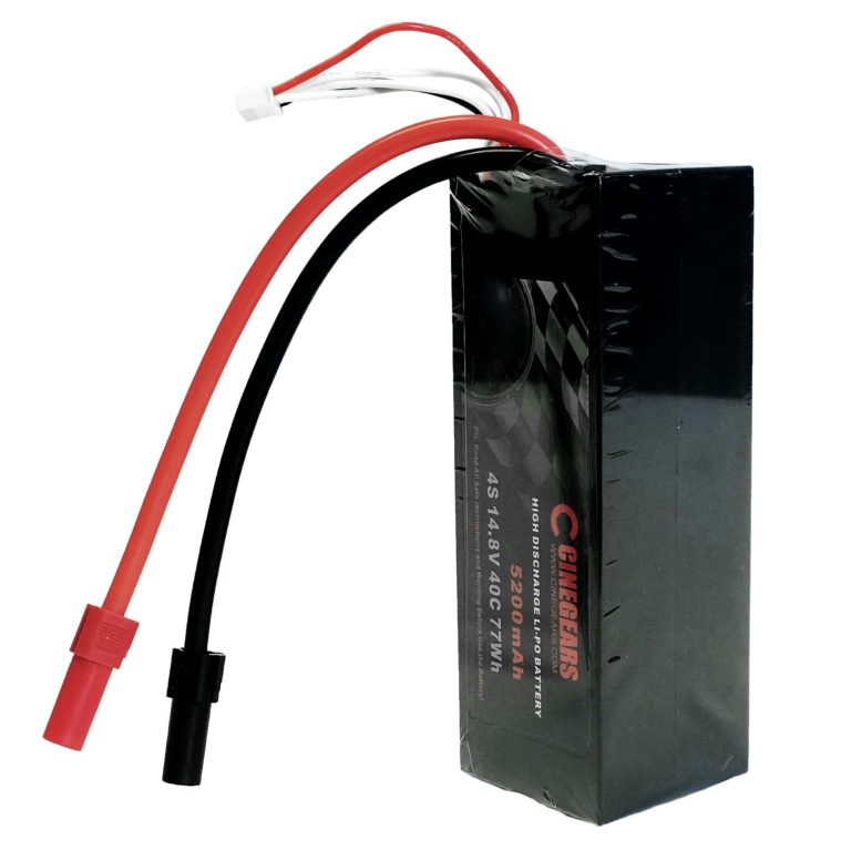 CINEGEARS High Power LI-PO Battery (Black) Till  4x4 Gimbal Car – för filmskapare - 2