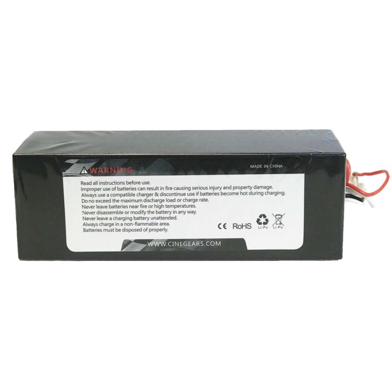 CINEGEARS High Power LI-PO Battery (Black) Till  4x4 Gimbal Car – för filmskapare - 3