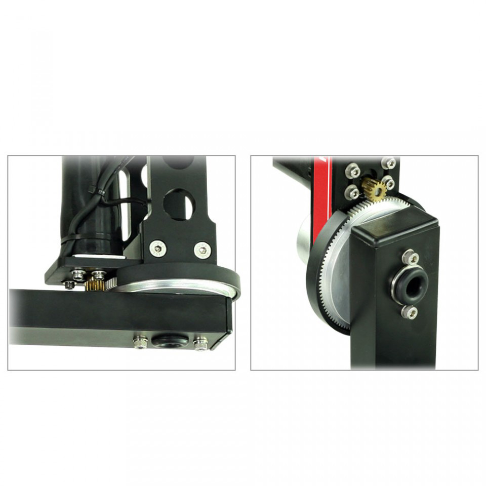 Proaim Sr. Pan Tilt Head with 12V Joystick Control For Camera Jib - 7