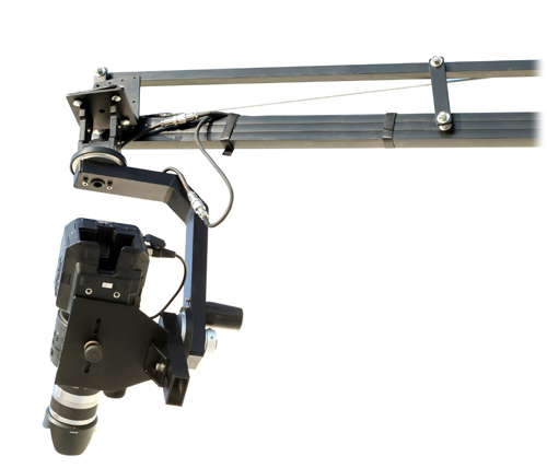 Proaim Sr. Pan Tilt Head with 12V Joystick Control For Camera Jib - 3