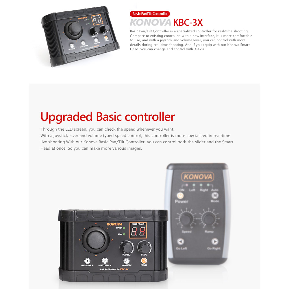 Konova Basic Pantilt Timelapse Controller - 2
