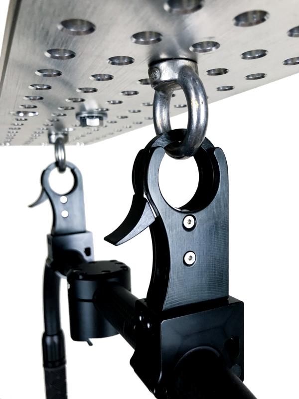 Kupo KS-281 Catch & Release Clip Set ( Coupler For Dia. 25~30mm) - 3