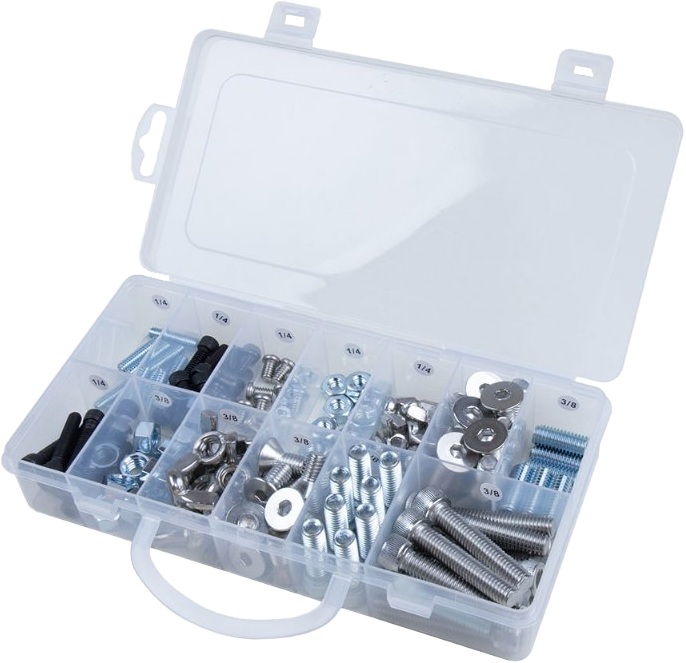 Kupo KS-284K Set Screw(1/4""""-20 & 3/8""""-16) Assortment Kit