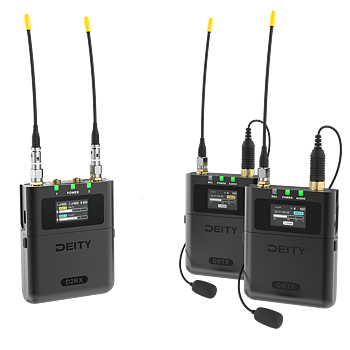 Deity THEOS Digital Wireless 2ch Lavalier Microphone System Kit (Global version)