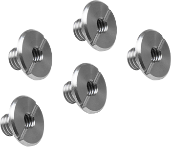 Kupo KS-361 Stainless Steel Sloted Pan Head 3/8""""-16*10mm Screw ( 5 Pcs)