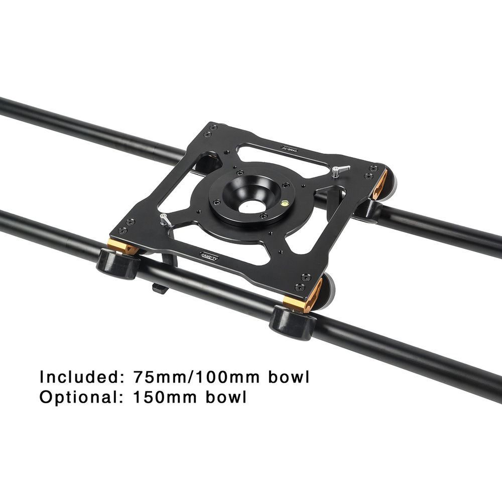 CAME-TV Dolly Adjustable Length Slider 110 Lbs / 50kg Payload SL04 - 6