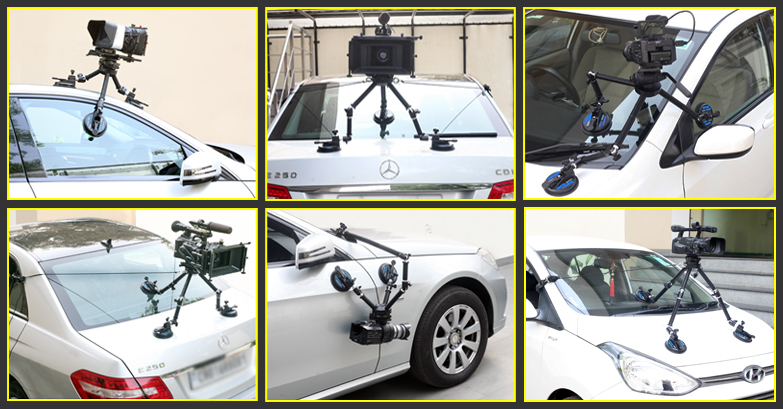 The Best Budget Pro Car Mount Rig For Your Camera? (Camtree G-51 - Suction  Mount) 