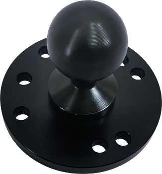 Kupo KS-427 Round Plate Ball Head For Drill w/ Holes  1/4""""-20 Male Threaded