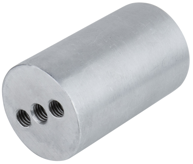 Kupo KS-508 1-7/8"""" (O.D.) 48mm X 3""""(80mm) Long Aluminum Tube w/ Double – för filmskapare