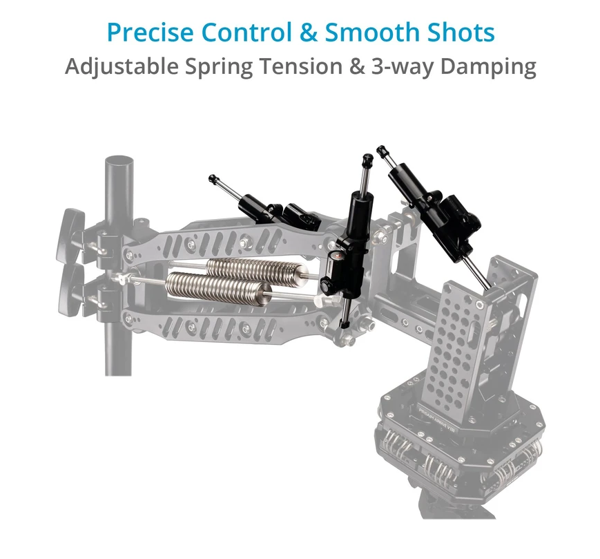 Proaim Airwave V530 Shock-Absorbing Arm for Camera Gimbals (5-30kg) - 9
