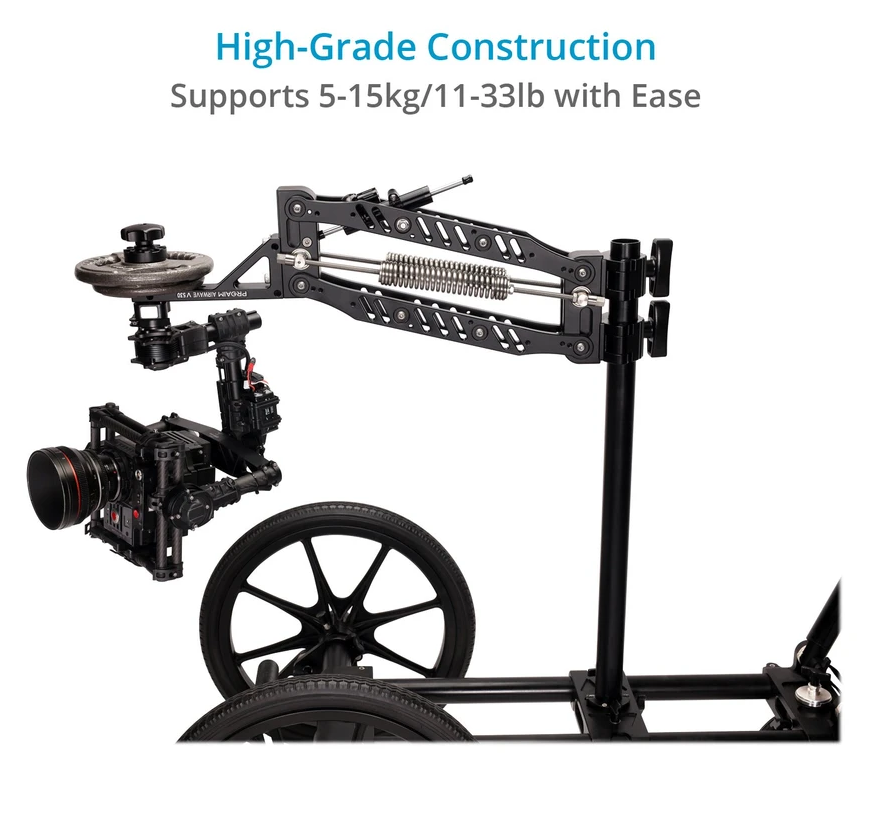 Proaim Airwave V530 Shock-Absorbing Arm for Camera Gimbals (5-30kg) - 3