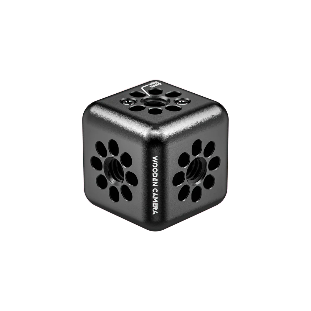 Wooden Camera Accessory Cube (1/4"-20 Bolt, 1/4"-20 Threads) - 3