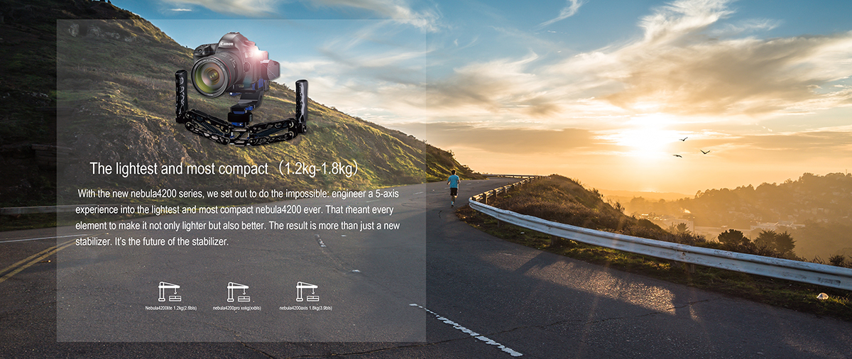 Nebula 4200 Pro 3-axis Gimbal Stabilizer - 4