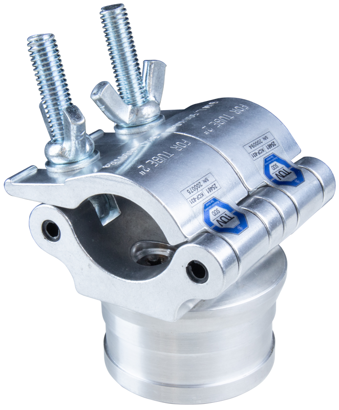 Kupo KS-666 Paddle Mount: Euro Apapter For 2"""" Copupler Tube
