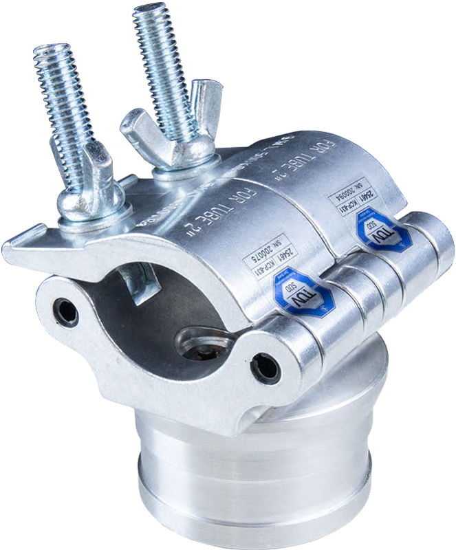 Kupo KS-666M Paddle Mount: Euro Apapter For 2"""" Copupler Tube(M12)