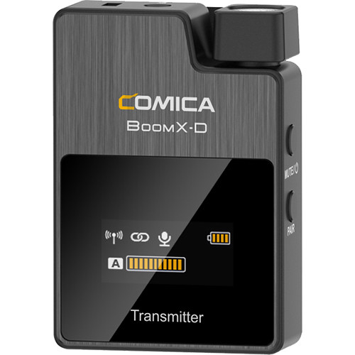 Comica Audio BoomX-D UC2 Ultracompact 2-Person Digital Wireless Microphone System for Android Smartphones (2.4 GHz) - 2