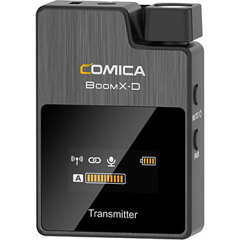 Comica Audio BoomX-D UC2 Ultracompact 2-Person Digital Wireless Microphone System for Android Smartphones (2.4 GHz)