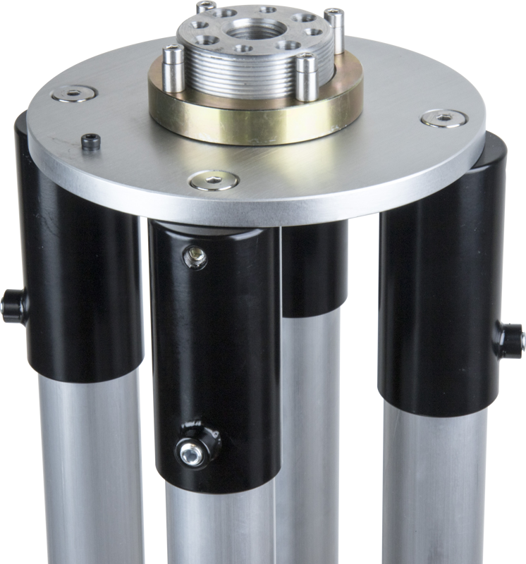 Kupo KS-687 Mitchell To Mitchell Riser With Pipe Clamp Adapter - 2
