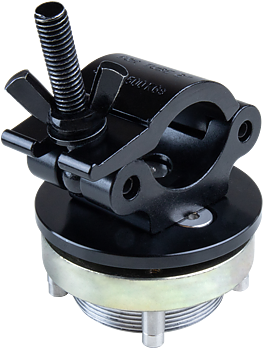 Kupo KS-696 Mitchell Mount With 2"""" Coupler Collar Castle & Nut