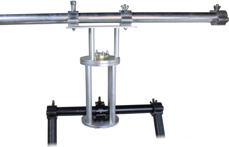 Kupo KS-696 Mitchell Mount With 2"""" Coupler Collar Castle & Nut - 4