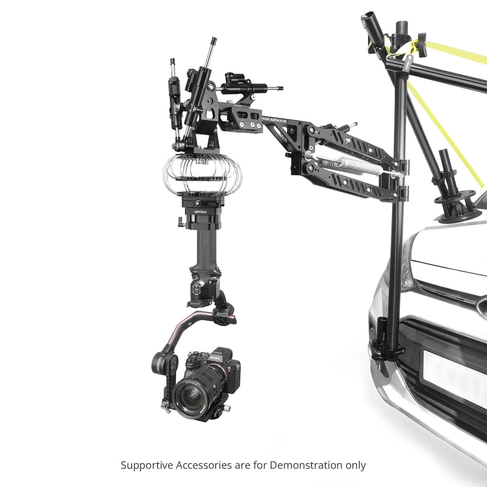 Proaim Pro Quick Release Plate för Hand-Hållna Kamera Gimblar – för filmskapare - 4