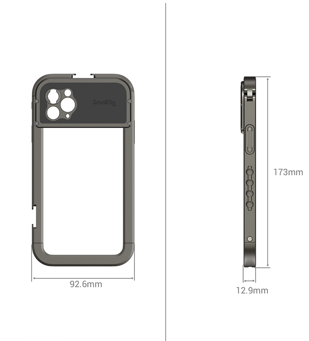 Stabilisateur, LED et micro pour iPhone 11 Pro