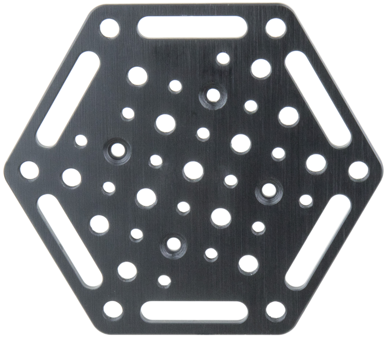 Kupo KS-0406 Hex Cheese Plate For 6"""" Suction Cup - 2