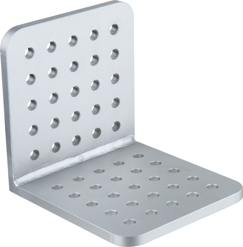 Kupo KS-0606L L-Cheese-Plate 6""""(15.2cm)X 6""""(15.2cm) With 3/8"""" Hole