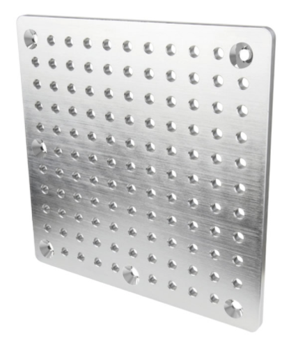 Kupo KS-1212 12""""X12"""" Square　Cheese Plate(Aluminum)