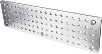 Kupo KS-5520 5.5""""X 20"""" Rectangle Cheeseplate (Aluminum)