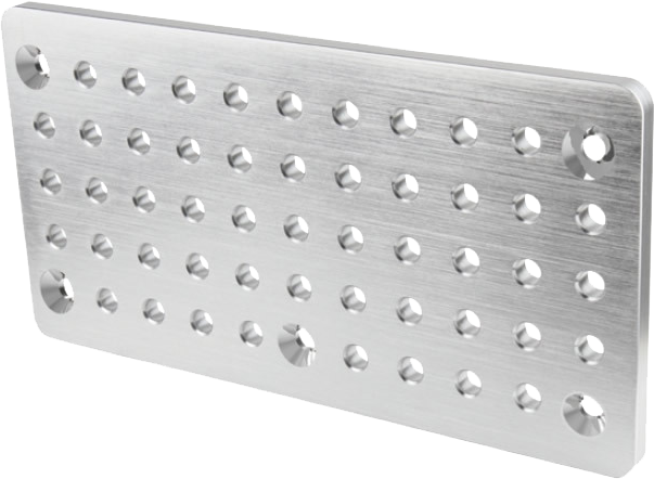 Kupo KS-6011 6""""X 11"""" Rectangle Cheeseplate (Aluminum)