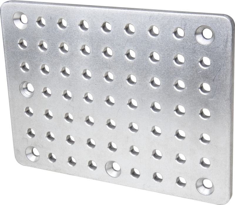 Kupo KS-7510 7.5""""X 10"""" Rectangle Cheeseplate (Aluminum)