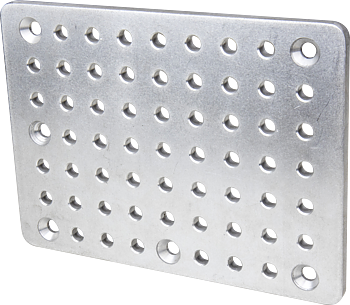 Kupo KS-7510 7.5""""X 10"""" Rectangle Cheeseplate (Aluminum)