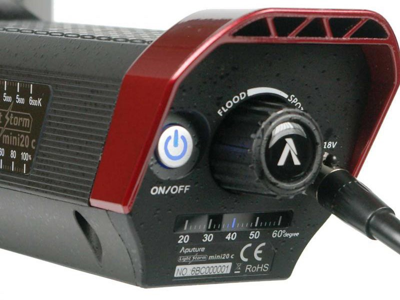 Aputure Led-Videolight Light Storm LS-Mini 20 CCC Flight kit