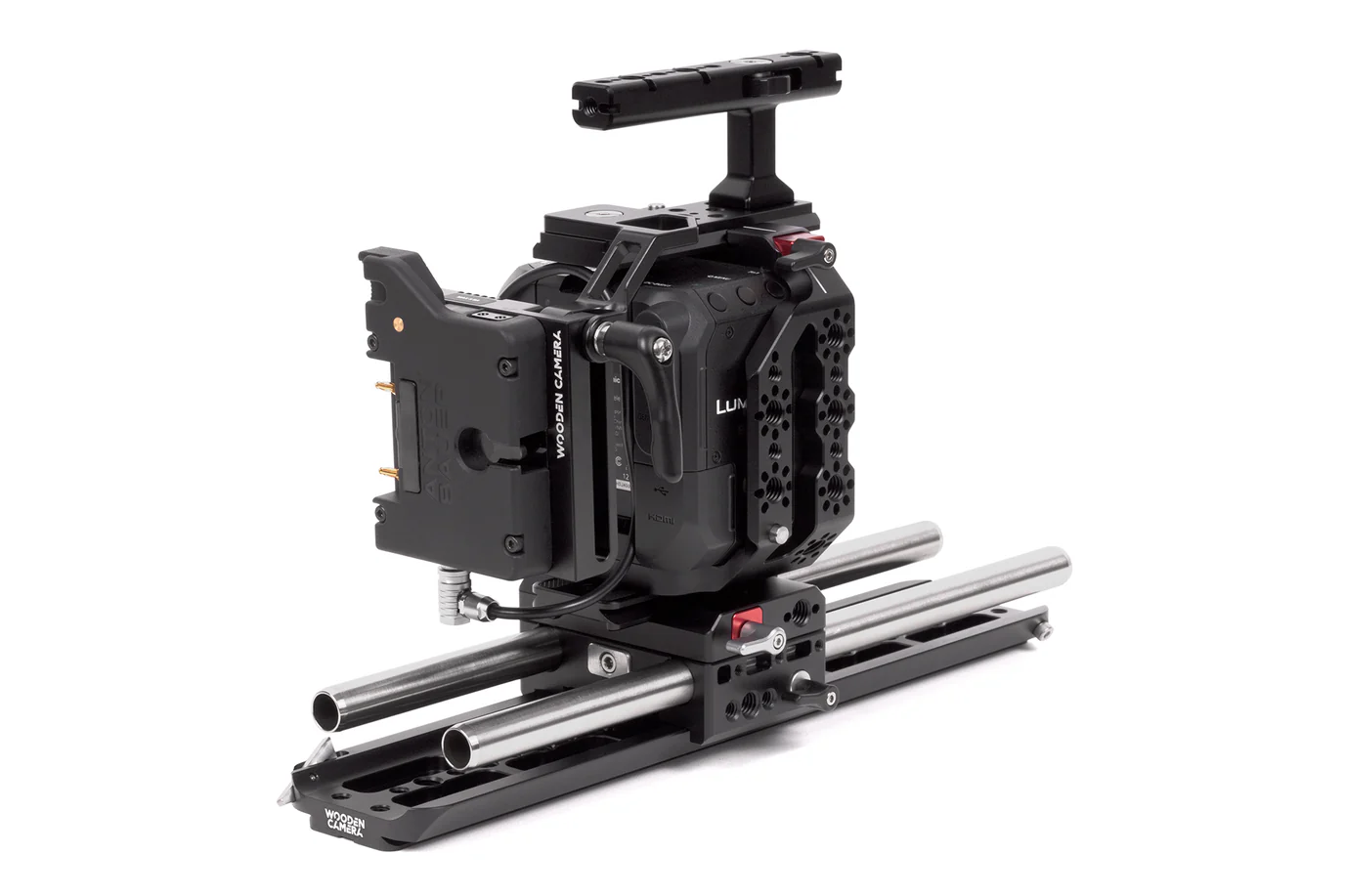 Wooden Camera Panasonic BGH1 Unified Accessory Kit (Pro, Gold Mount) - 2