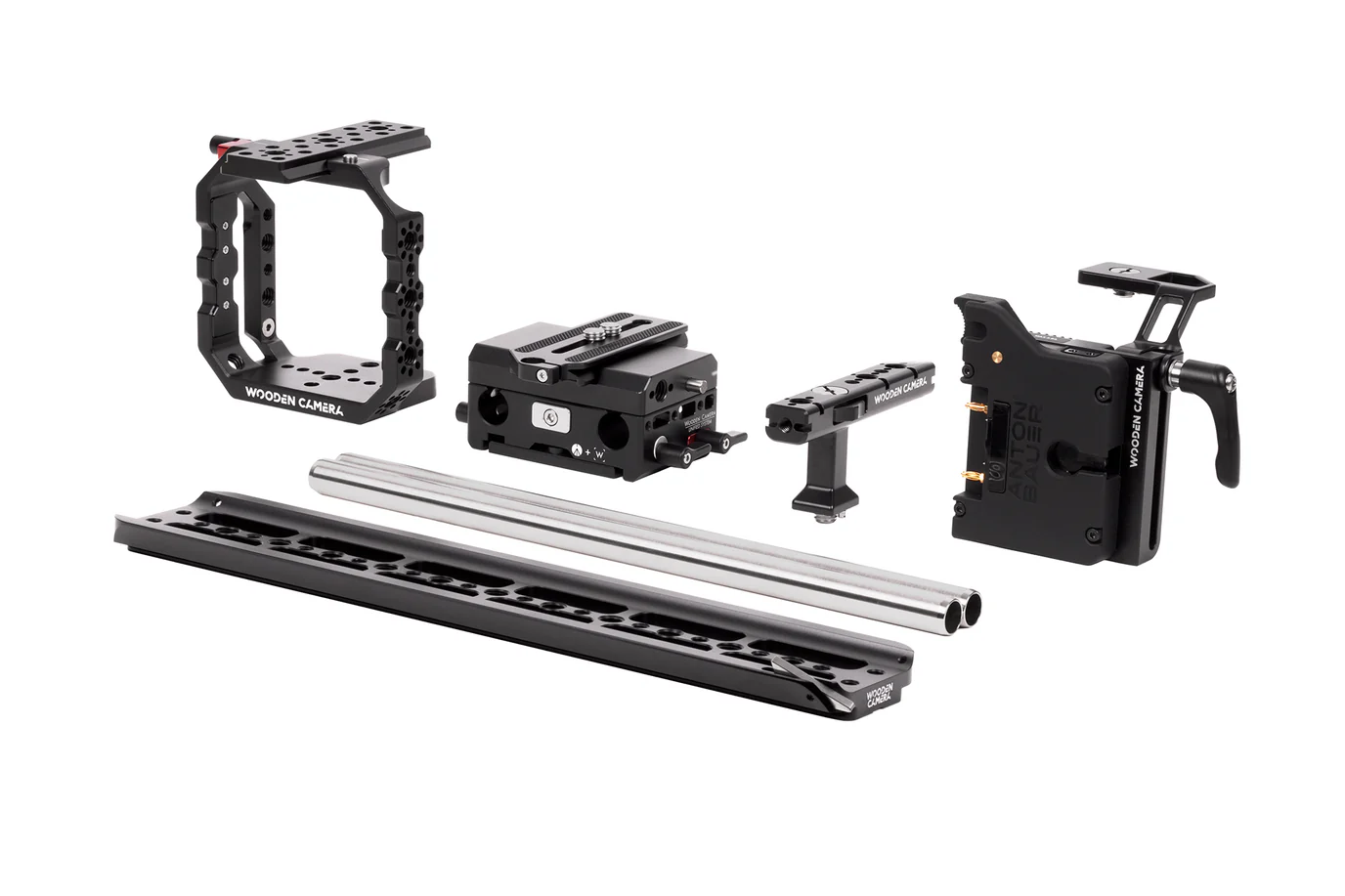 Wooden Camera Panasonic BGH1 Unified Accessory Kit (Pro, Gold Mount) - 3