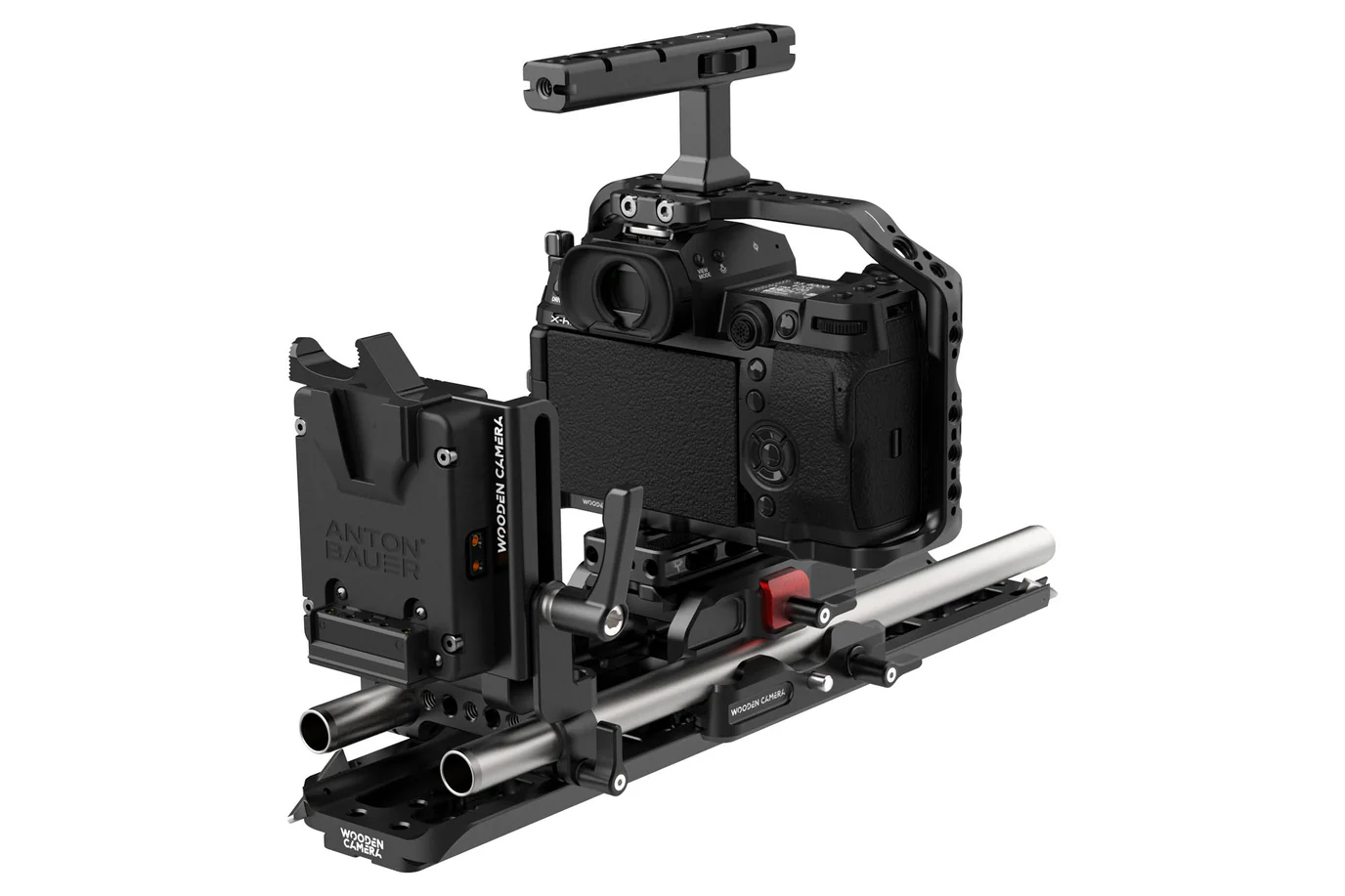 Wooden Camera Fujifilm X-H2s Unified Accessory Kit (Pro, V-Mount) - 2