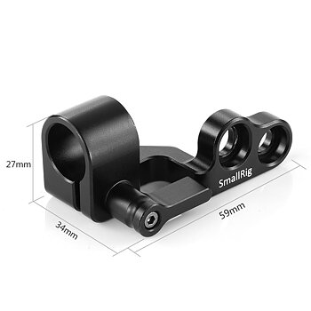 SmallRig 15mm Single Rod Clamp for BMPCC 4K Cage 2279