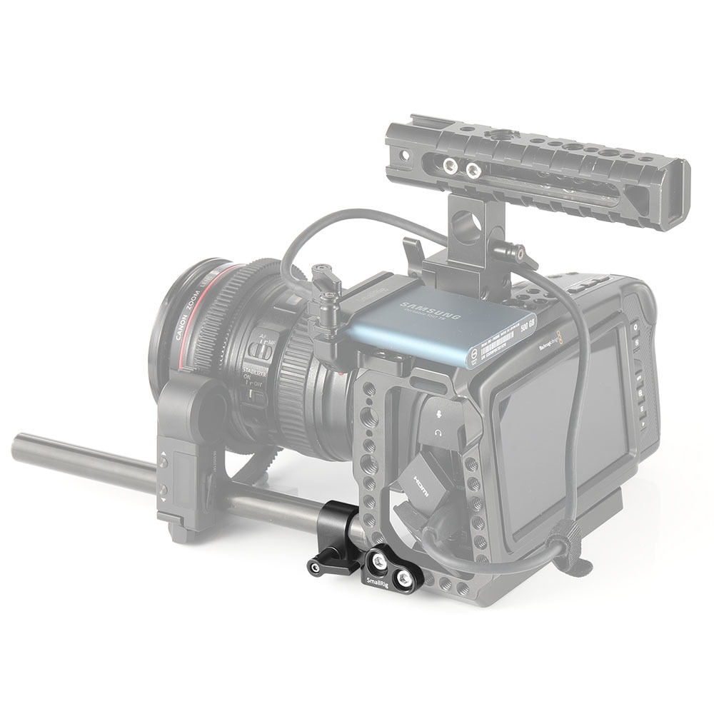 SmallRig 15mm Single Rod Clamp for BMPCC 4K Cage 2279 - 6