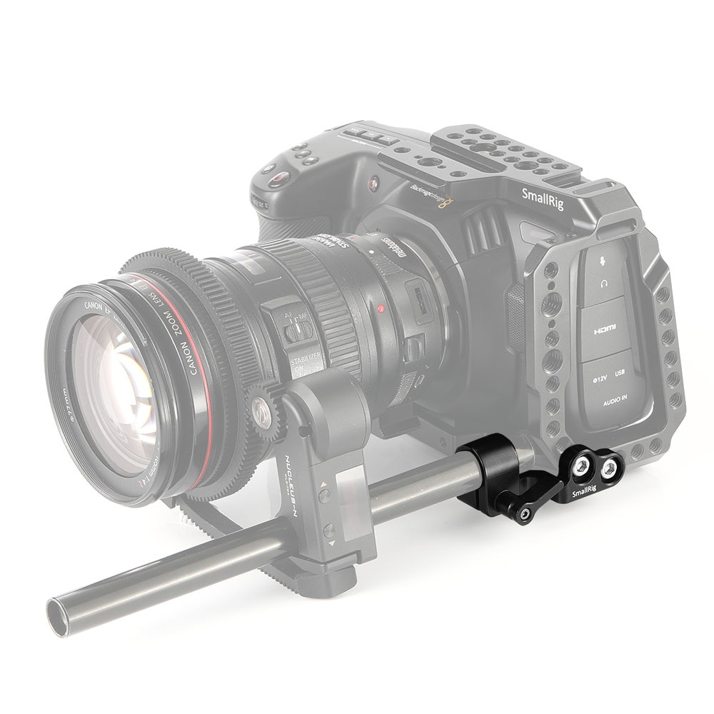 SmallRig 15mm Single Rod Clamp for BMPCC 4K Cage 2279 - 4