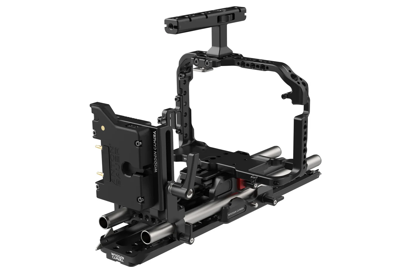 Wooden Camera Fujifilm GFX 100s Unified Accessory Kit (Pro, Gold Mount) - 4