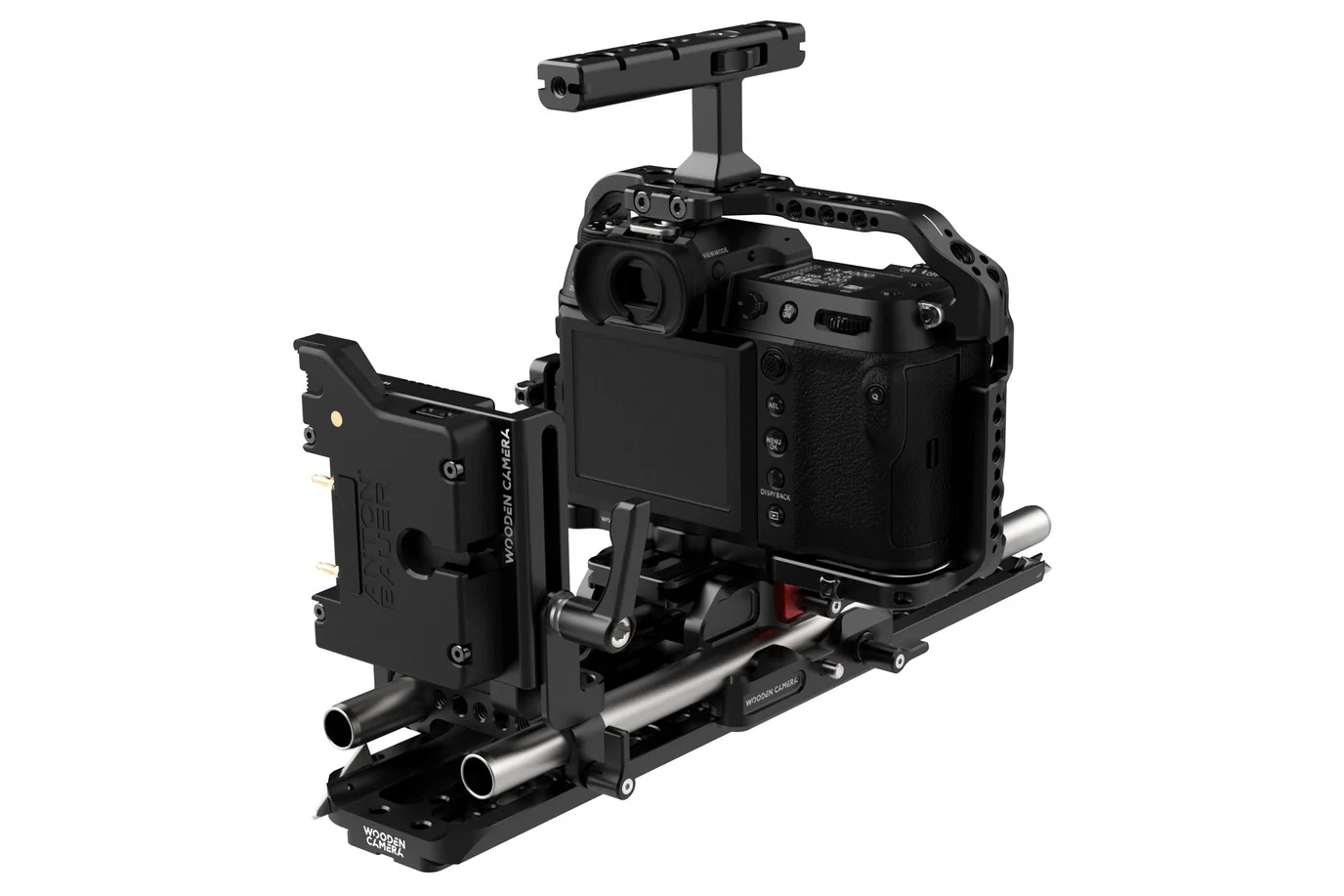 Wooden Camera Fujifilm GFX 100s Unified Accessory Kit (Pro, Gold Mount) - 2