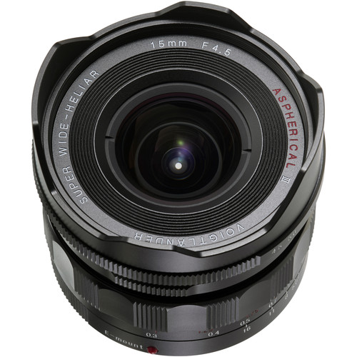 Voigtlander Super Wide-Heliar 15mm f/4.5 Aspherical III Lens for Sony E - 4