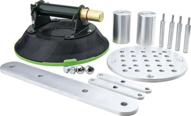 Kupo KSC-106 *10"""" Vacuum Suction Cup With Cheese Plate & 1-1/2"""" Starter - 5